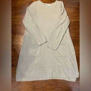 J. Jill Long Sleeve Sweater Dress Size M